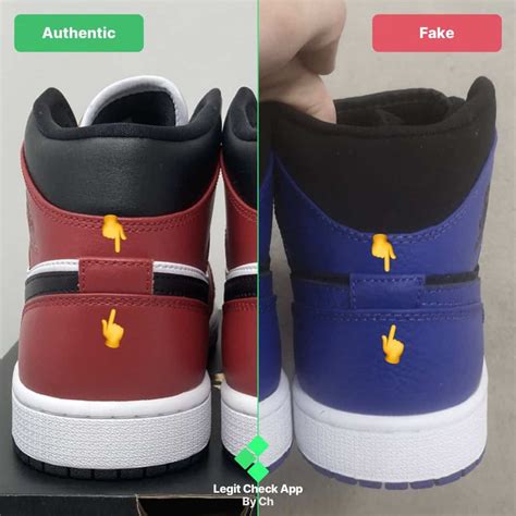 how to spot fake jordan 1 mid